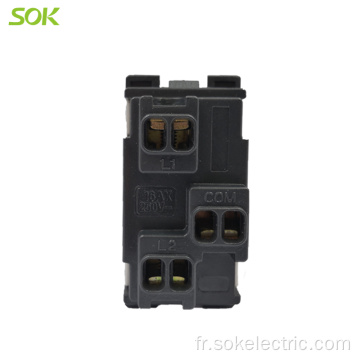 1gang2Way Switch Modulaire 16A250V éclairage CE CB grossiste